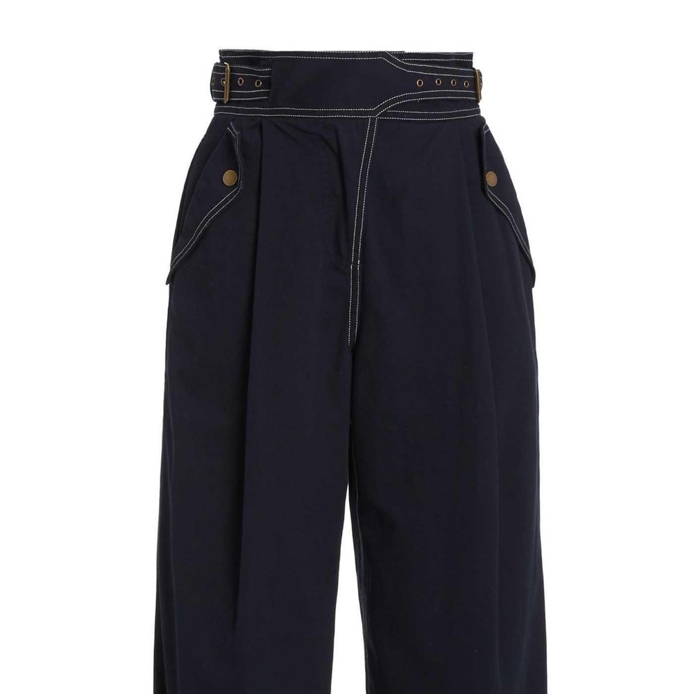 Dune Trouser in Midnight by Ulla Johnson